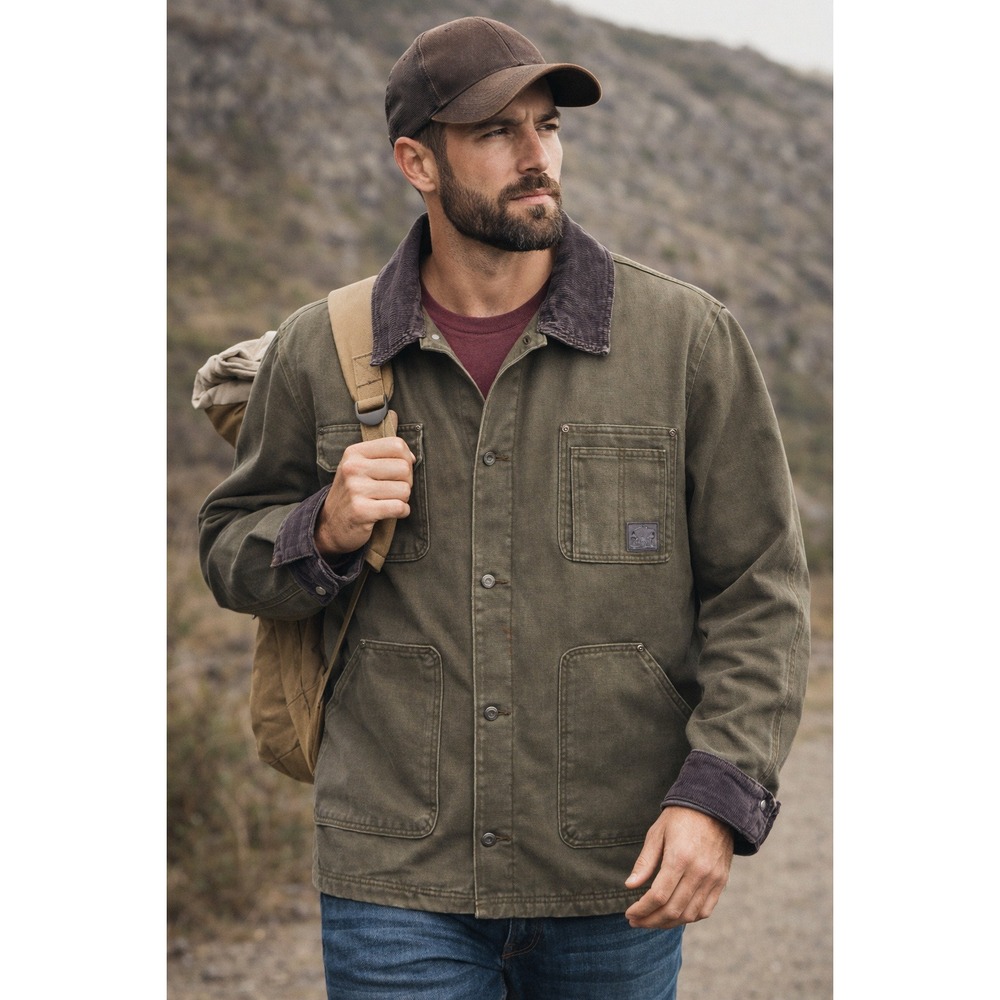 Sorel Heritage Workwear Jacket Canvas‎ Barn Coat Rugged Outdoor Utility XXL